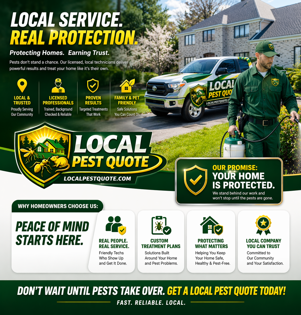 Local Pest Quote Flyer